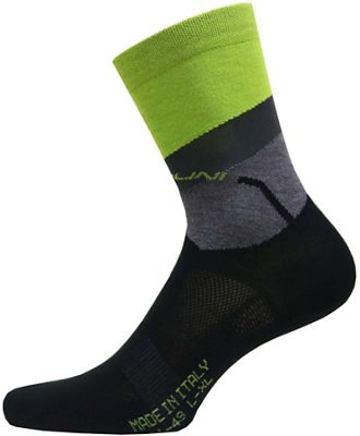 Nalini AIS Folgore 2.0 Socks - Noir/Jaune - XS