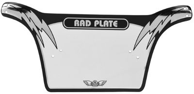 SE Bikes Rad Plate - Noir - Argent