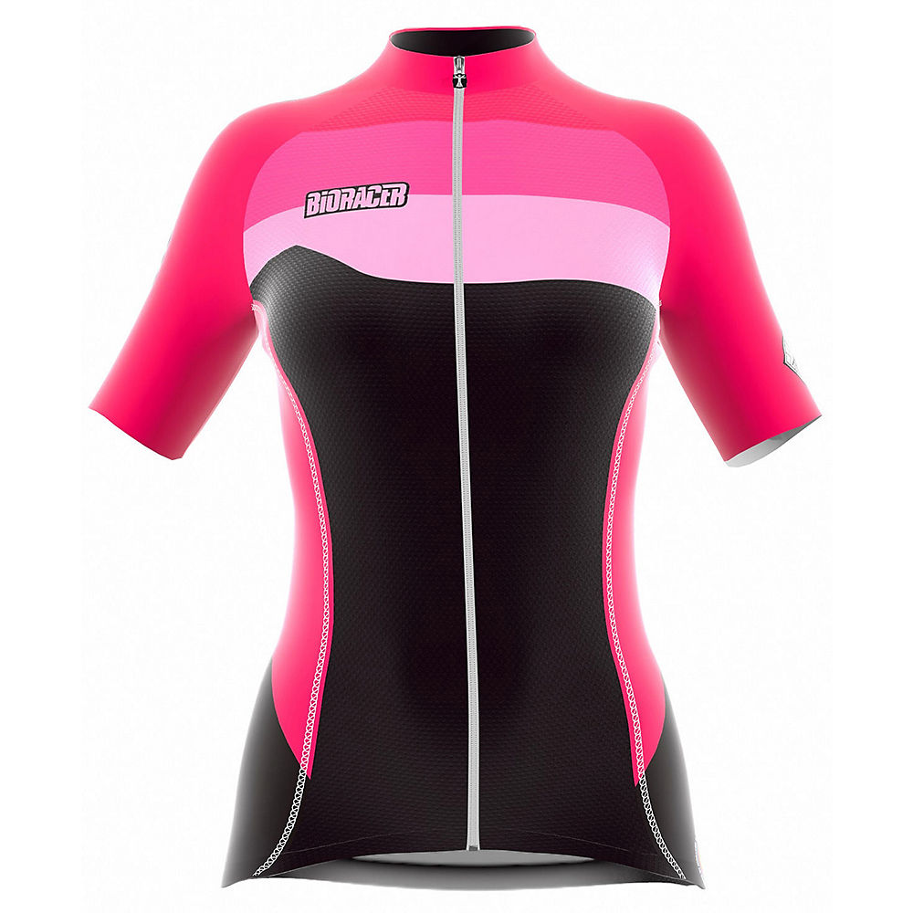 Bioracer Women's Sprinter Jersey Coldblack Light - Pink Shade