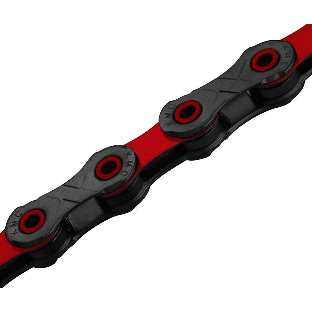 KMC DLC12 12 Speed Chain - Noir/Rouge, Noir/Rouge