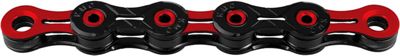 KMC DLC11 11 Speed Chain - Black-Red, Black-Red