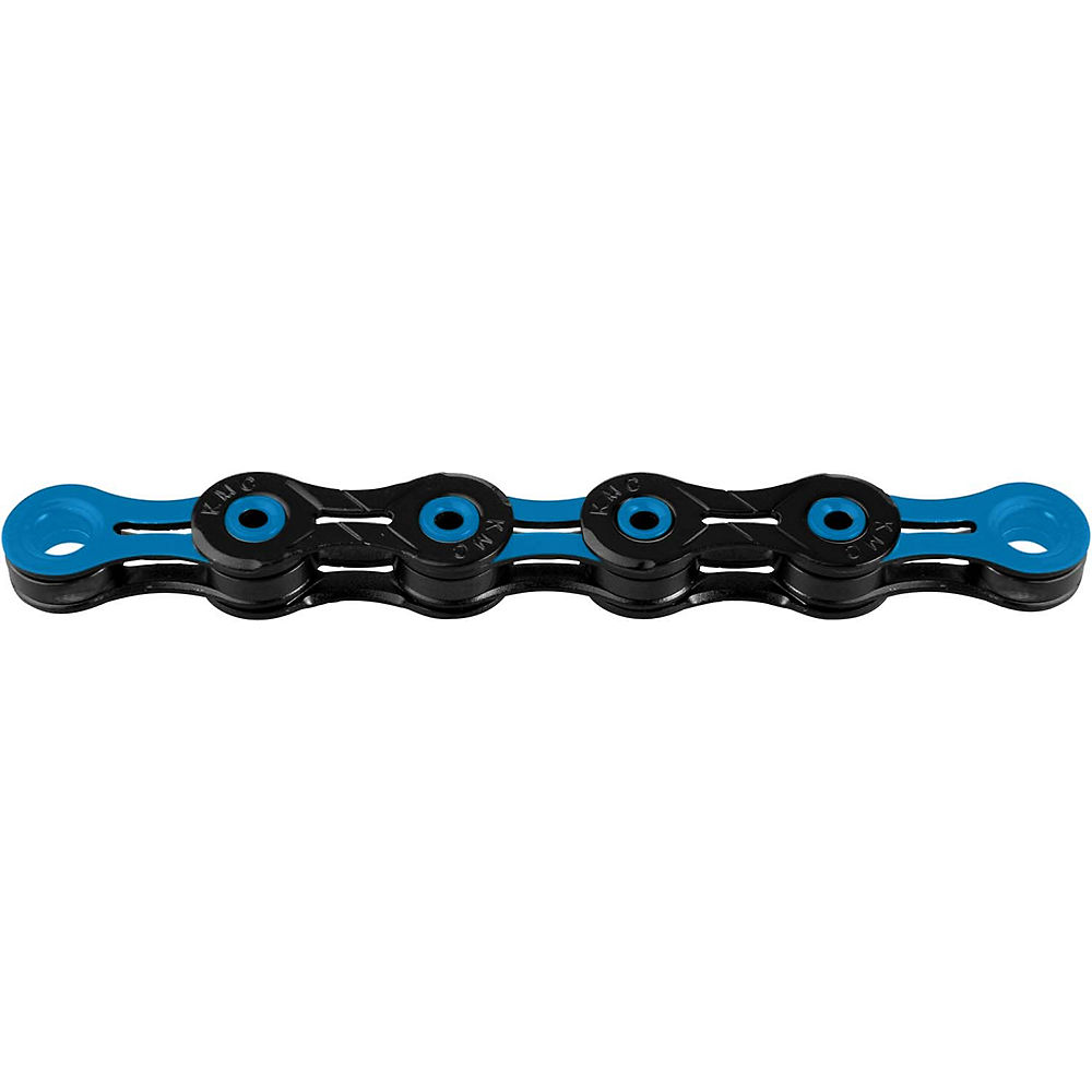 Image of KMC DLC10 10 Speed Chain - Black-Blue, Black-Blue