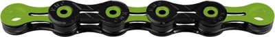 KMC DLC10 10 Speed Chain - Noir-Vert, Noir-Vert