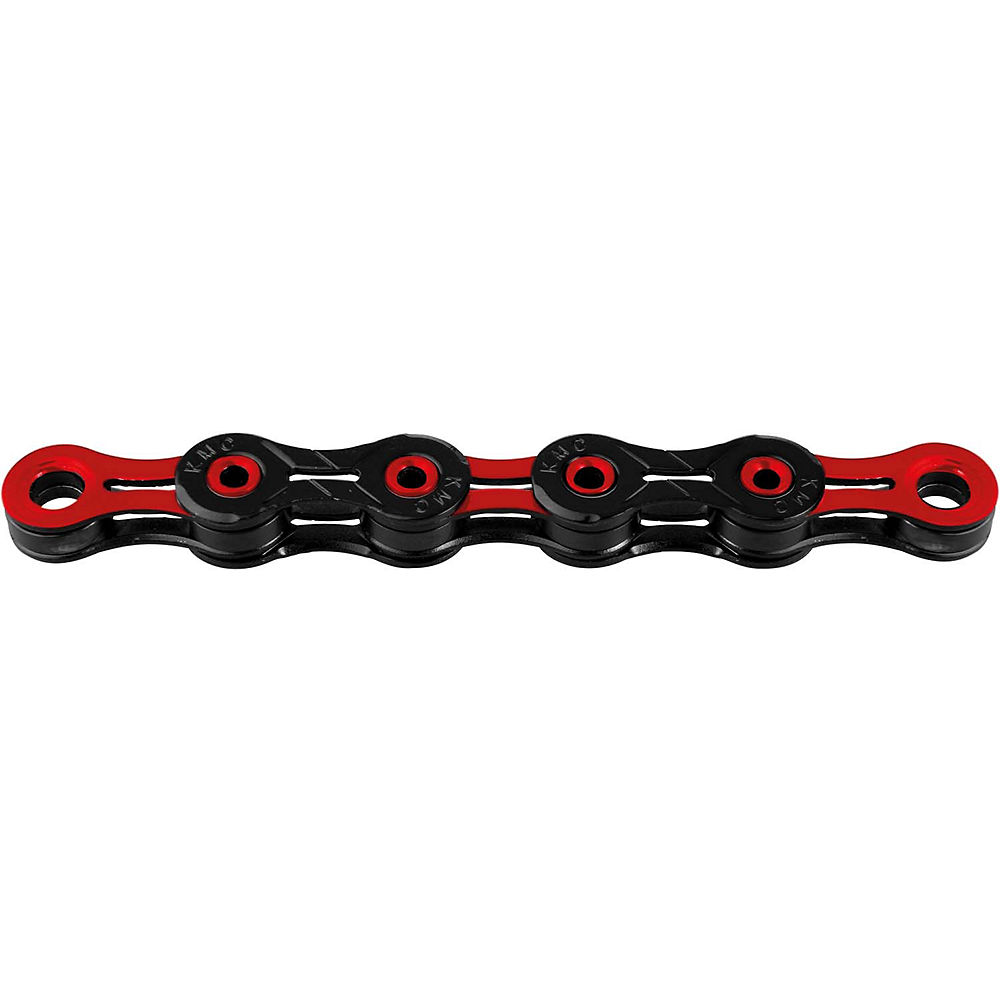 KMC DLC10 10 Speed Chain - Noir/Rouge