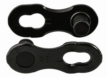 KMC DLC Missing Link Chain Connectors (Pair) - Black - 10 Speed}, Black