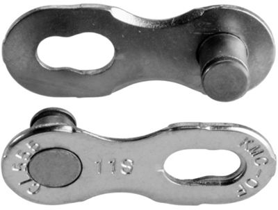 KMC Missing Chainlink Pair - Silver EPT 2 - 5.65mm, Silver EPT 2