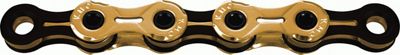 KMC X11 11 Speed Super Light Chain - Gold Ti-N - Black, Gold Ti-N - Black