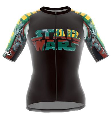 Bioracer Women's Star Wars Bobafett Logo Jersey - Green Bobafett