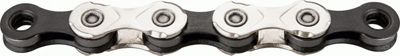 KMC X11 11 Speed Chain - Silver - Black - 118 Links}, Silver - Black