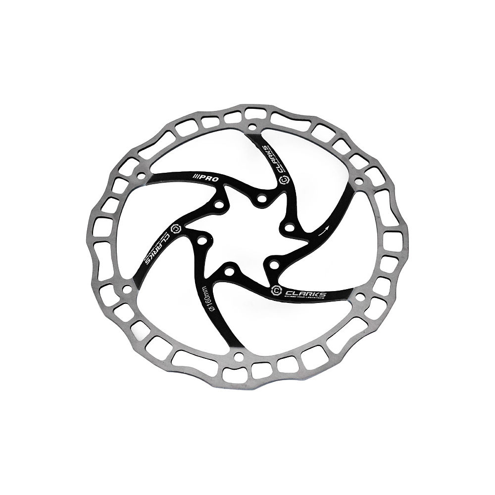 Clarks CD-08 Disc Brake Rotor - Noir - 160mm, Noir