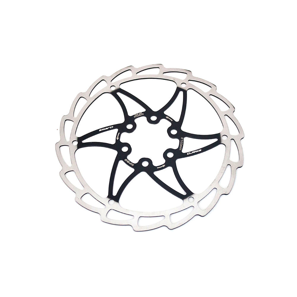 Clarks CD-06 Disc Brake Rotor - Noir - 160mm, Noir