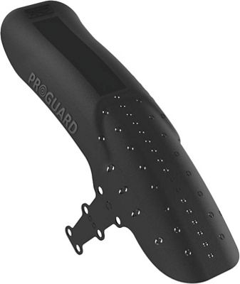RapidRacerProducts ProGuard Rear Mudguard - Noir - Without Zip Ties, Noir