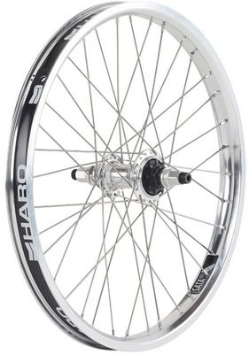 Image of Haro Sata Rear BMX Wheel - Polished, Polished