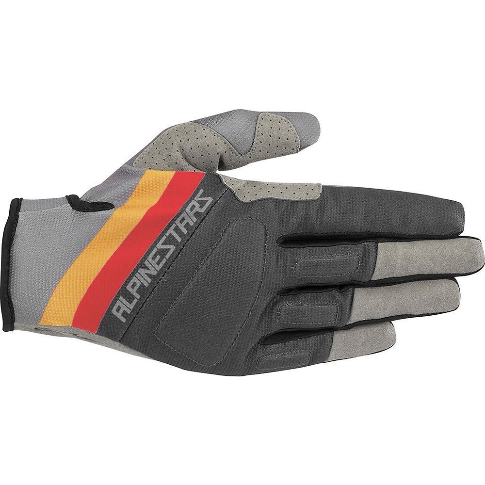 Alpinestars Aspen Pro Gloves - MID GRAY OCHRE RED, MID GRAY OCHRE RED