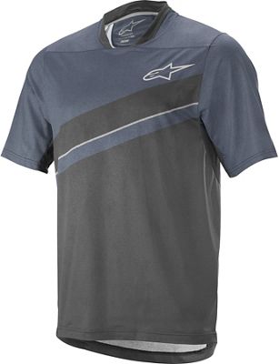 Alpinestars Alps 8.0 Short Sleeve Jersey  - DARK GRAY DARK NAVY, DARK GRAY DARK NAVY