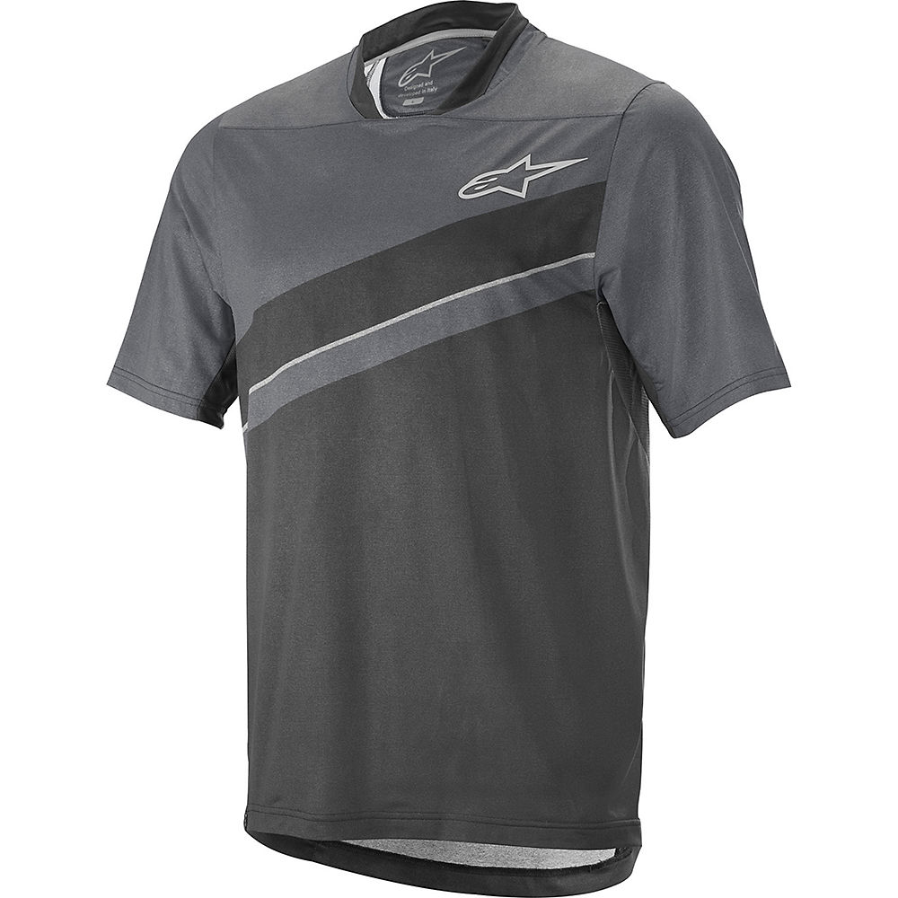 Alpinestars Alps 8.0 Short Sleeve Jersey - Dark Shadow Black - XL