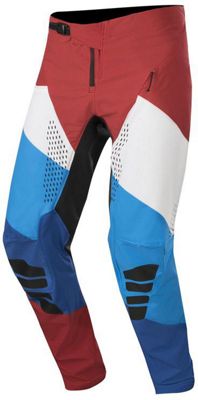 Pantaloni Alpinestars Techstar  - Burgundy White Blue - 36, Burgundy White Blue