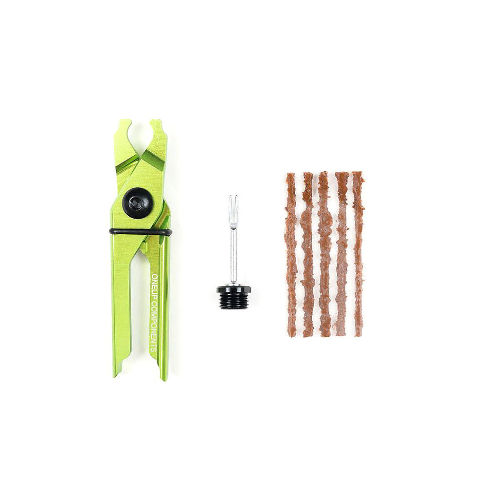 Kit de réparation EDC OneUp Components (avec pince) - Vert, Vert