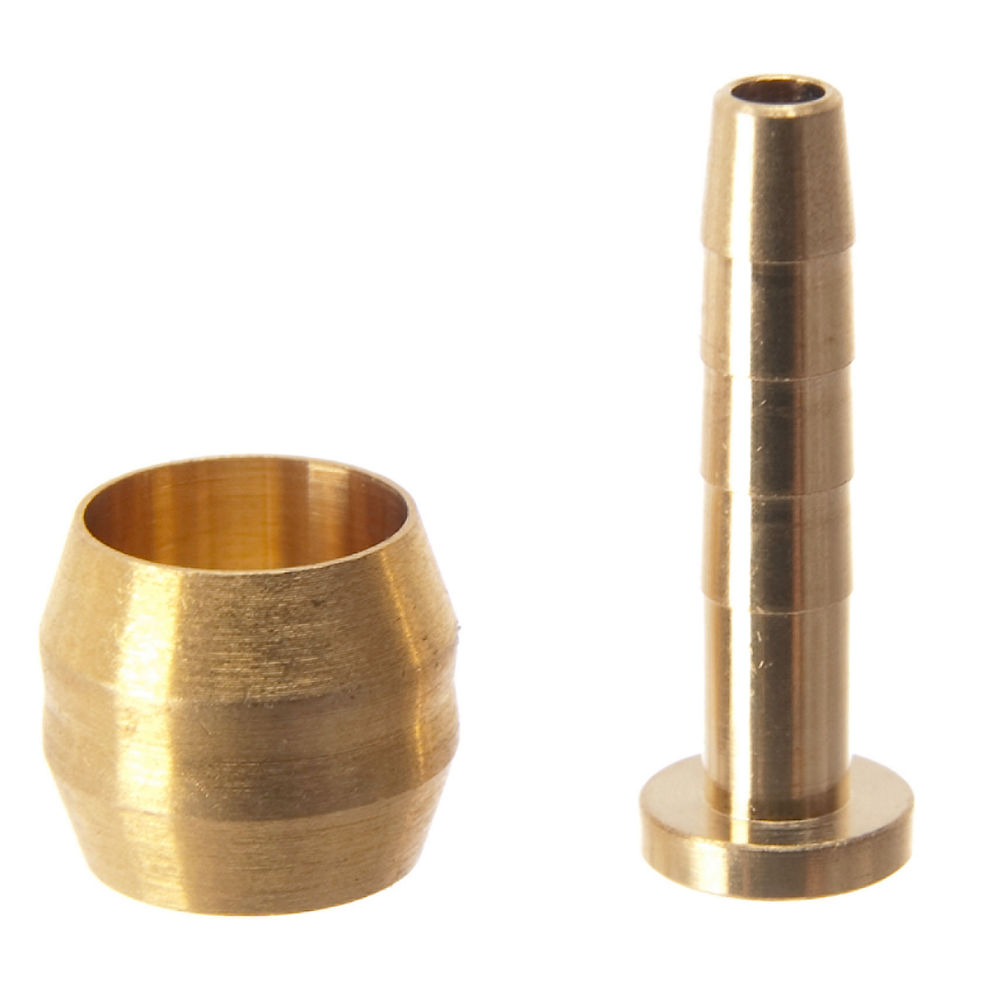 Insert et Olive Universels Shimano (BH59-BH63) - Or - 2.3mm Bore Diameter, Or