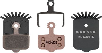 Kool Stop D296TK Avid Elixir-SRAM MTB XX-Aero PRO - Black - Sintered, Black