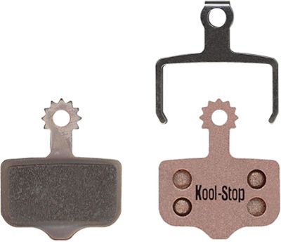 Kool Stop D296T SRAM Aero Pro Road Disc Brake Pads - Black - Sintered, Black