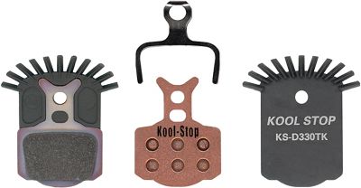 Kool Stop D330T SRAM Aero Pro Road Disc Brake Pads - Black - Sintered}, Black