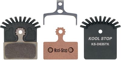 Kool Stop D635TK Shimano XT-Aero Pro Brake Pads - Black - Sintered}, Black