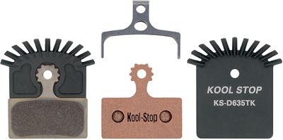 Kool Stop D635TK Shimano XT-Aero Pro Brake Pads - Black - Sintered, Black