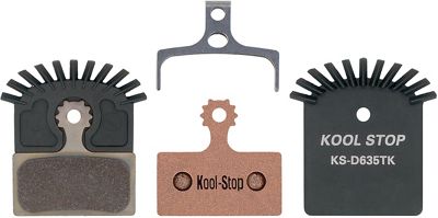 Kool Stop D635TK SRAM Aero Pro Disc Brake Pads - Black - Sintered, Black