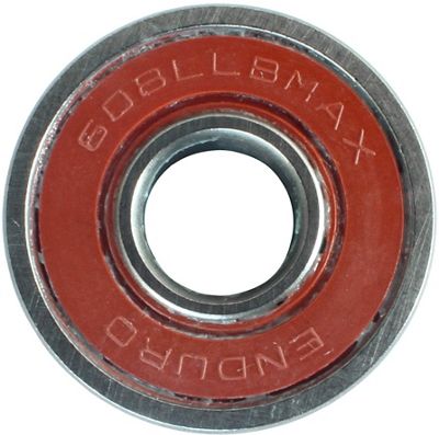 Enduro Bearings ABEC3 608 LLU Max Bearing - Silver - 8x22x7mm, Silver