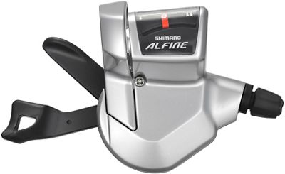 Shimano Alfine 11 Speed Rapidfire Gear Shifter - Silver - Silver}, Silver