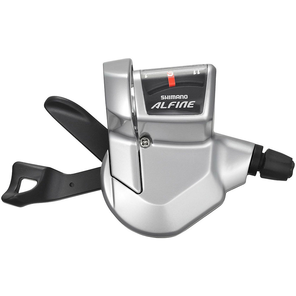 Shimano Alfine 11 Speed Rapidfire Gear Shifter - Silver - Silver}, Silver