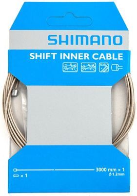 Shimano Tandem Inner Gear Cable - Black, Black