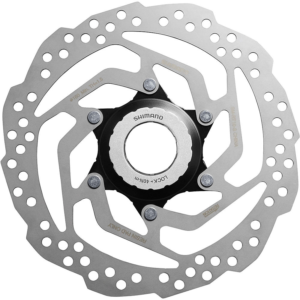 Shimano Sm-Rt10 Center Lock Rotor - Argent - Centrelock, Argent