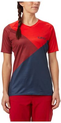 Giro Women's Roust Jersey - Red Shadow - L