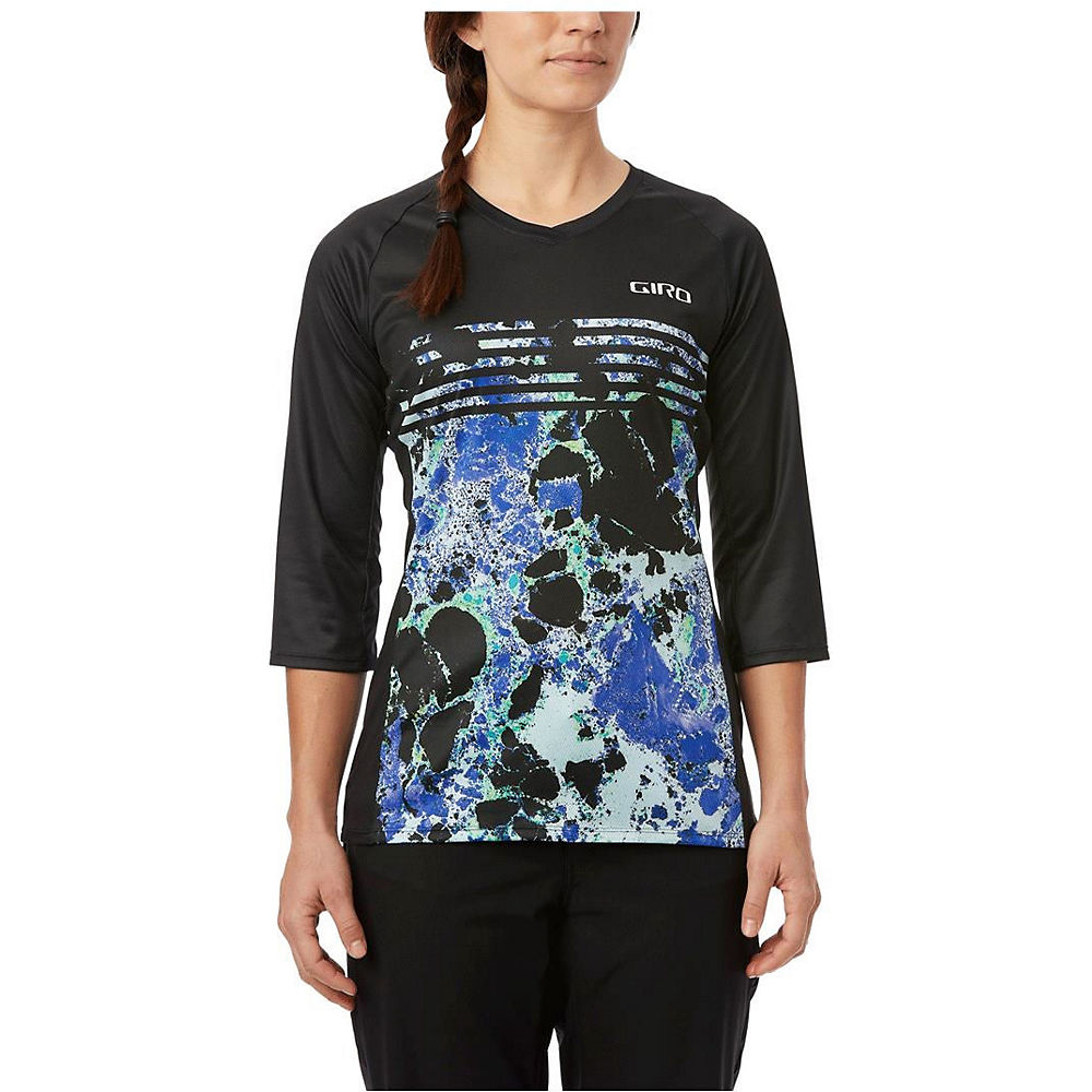 Giro Women's Roust 3-4 Jersey - Blue Marble