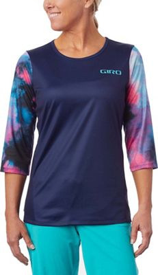 Giro Women's Roust 3-4 Jersey  - Midnight Tie Dye - L, Midnight Tie Dye