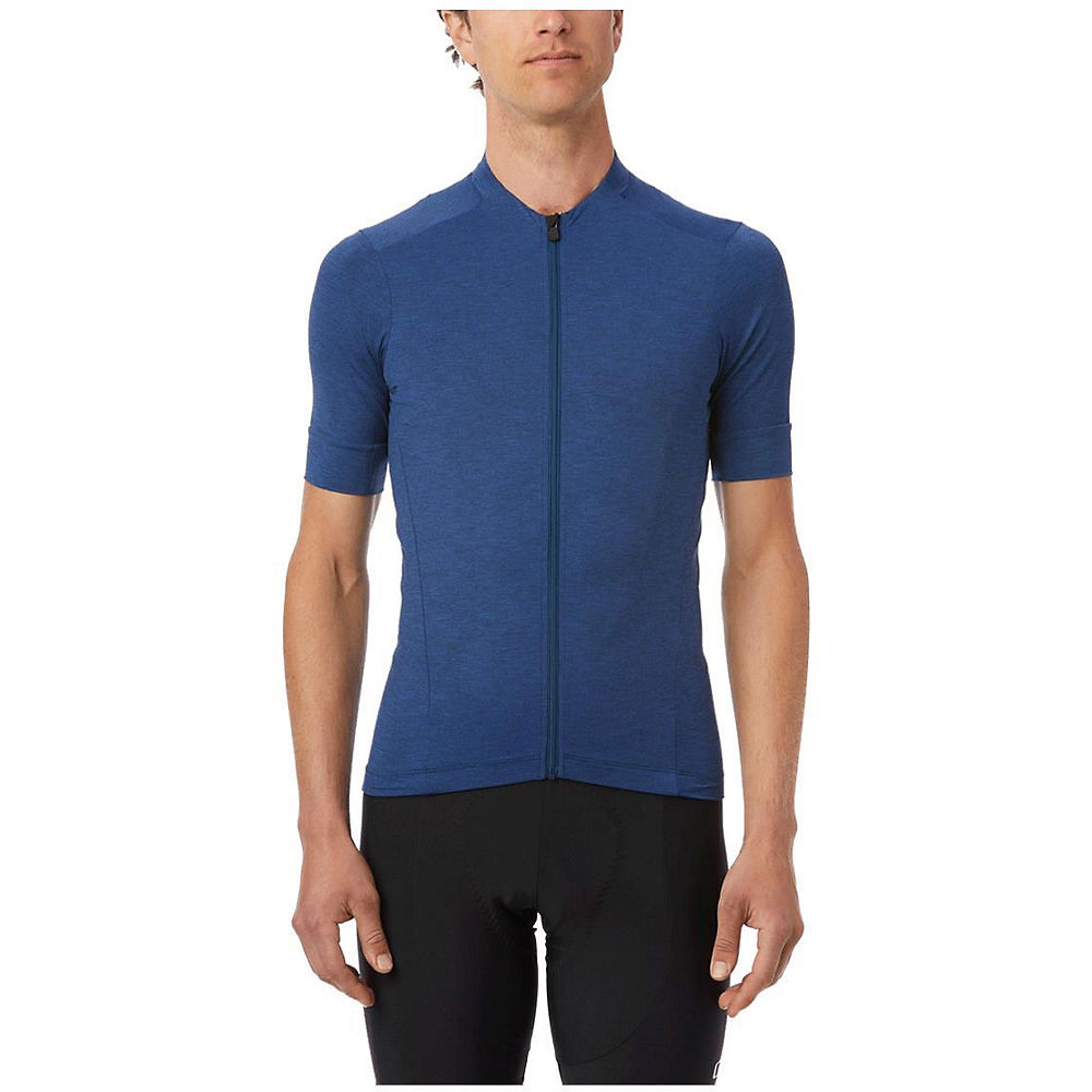 Giro New Road Jersey - Midnight Blue Heather - XXL