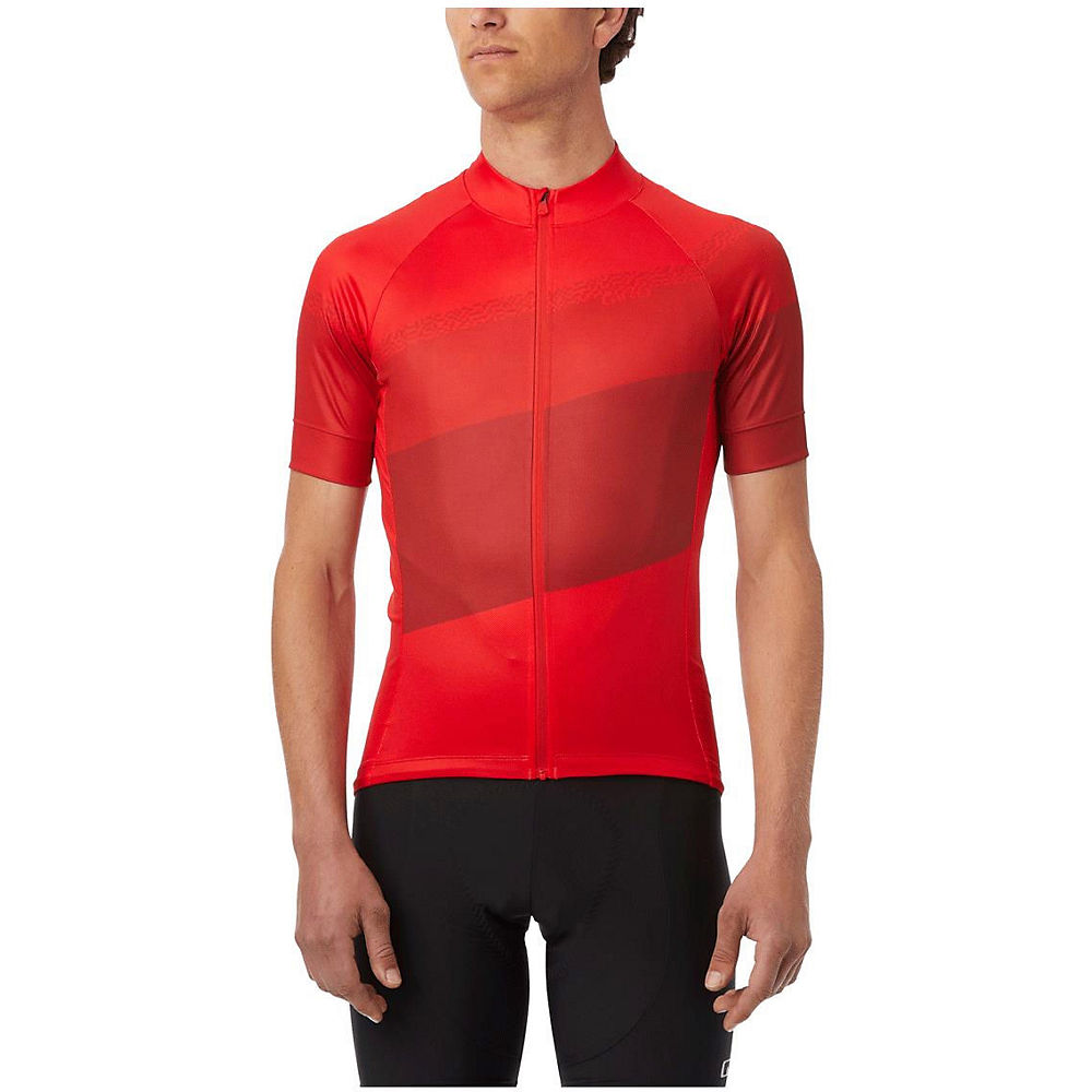Giro Chrono Sport Jersey - Bright Red Terrace