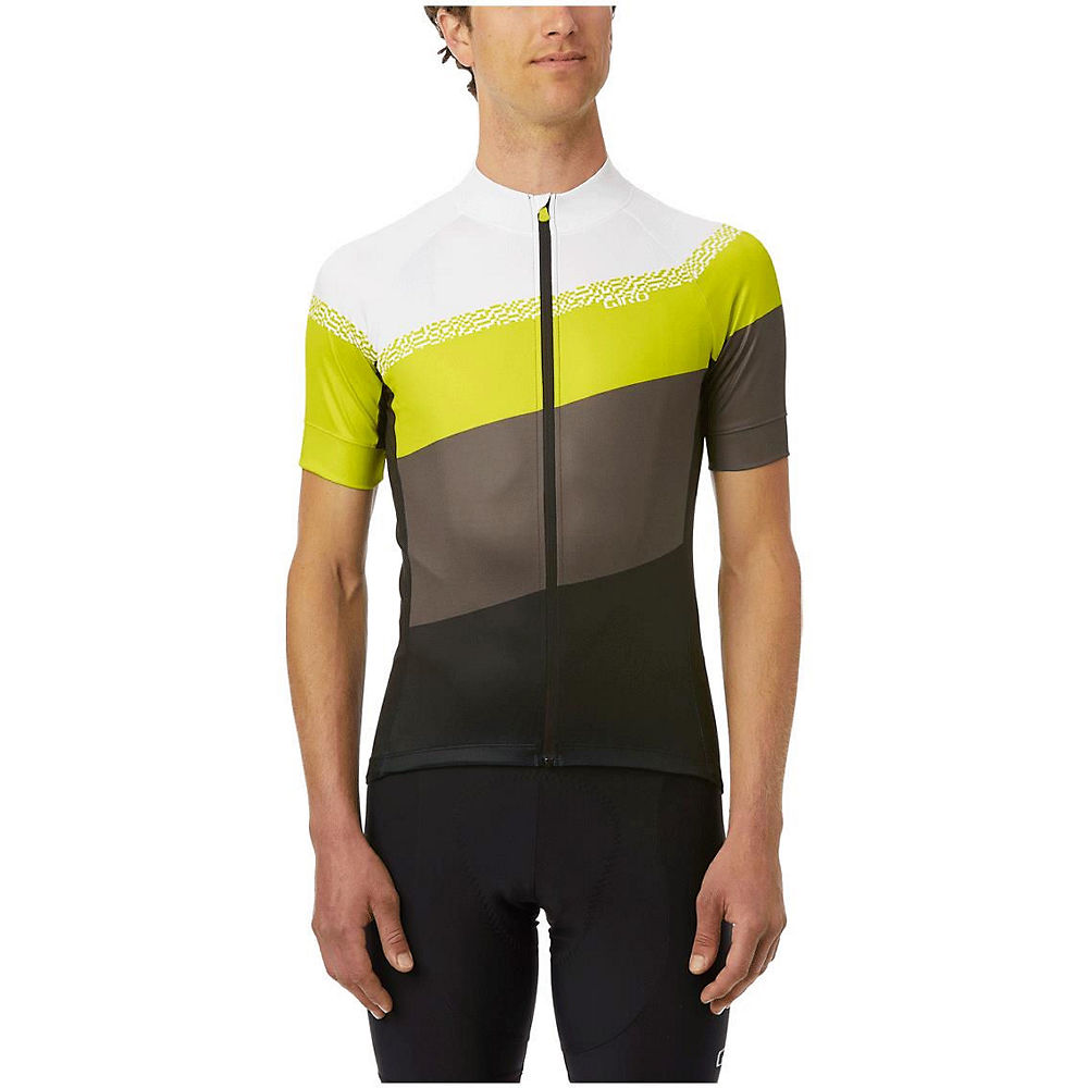 Giro Chrono Sport Jersey - Citron Green Terrace - XXL