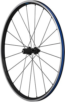 Shimano RS300 Clincher Rear Wheel - Black - 700c, Black