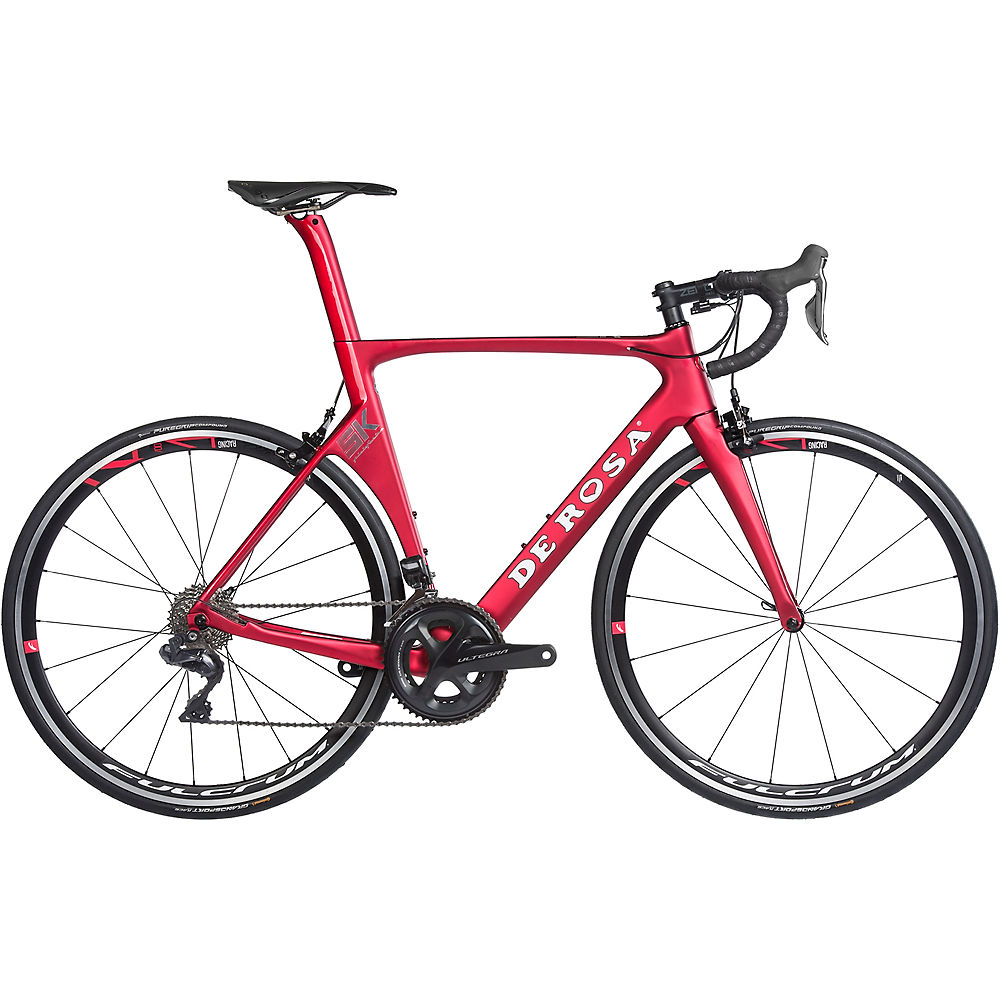 De Rosa SK R8050 (Ultegra) Road Bike 2019 - Rosso Vulcano - 52cm (20.5)