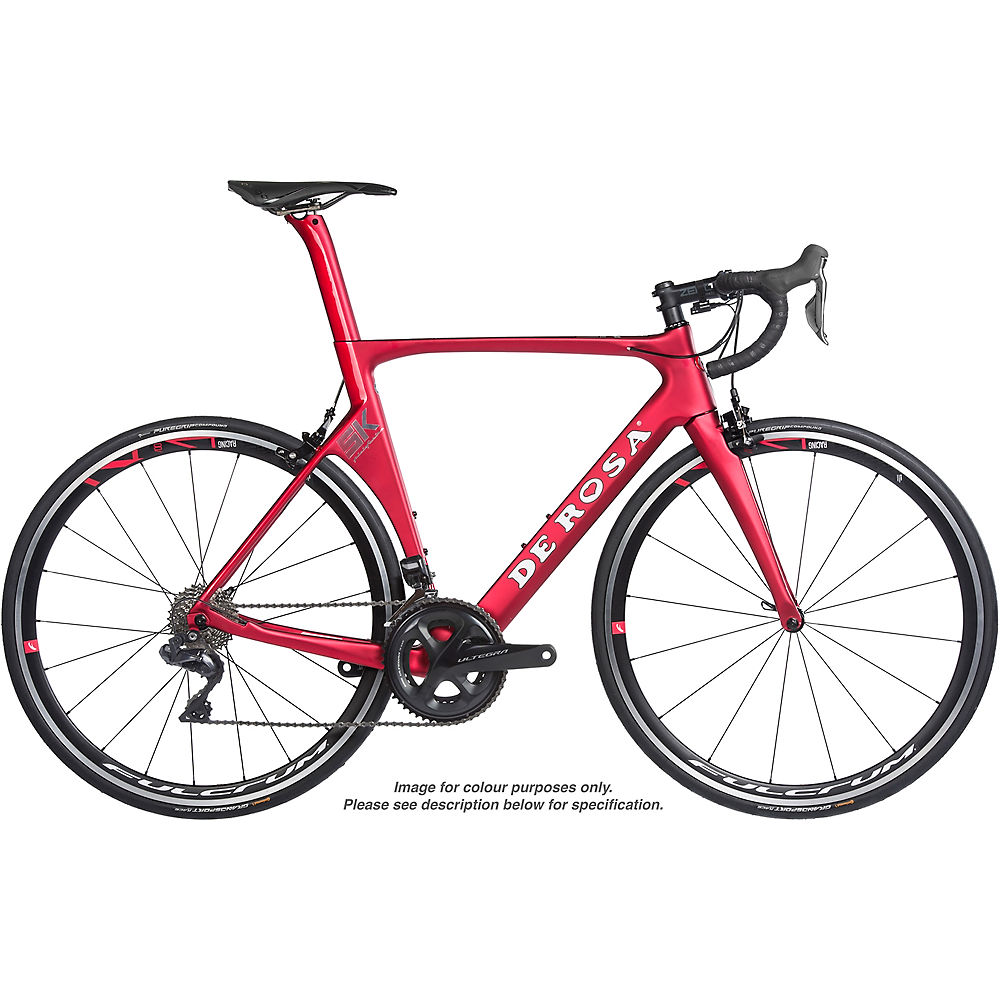 De Rosa SK Disc R8020 (Ultegra) Road Bike 2019 - Rosso Vulcano - 56cm (22)