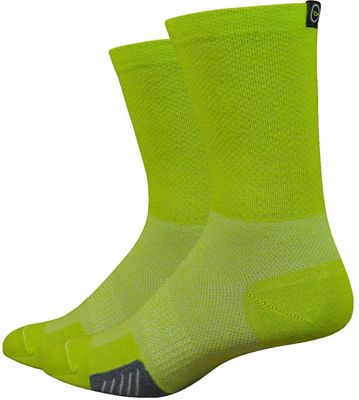 Defeet Cyclismo Wool Comp Limelight Socks - XL