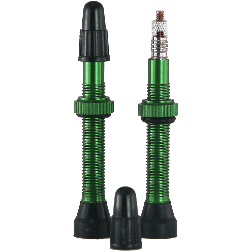 Slime Tubeless Valve - Vert - 44mm Alloy