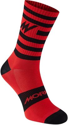 Chaussettes Morvélo Stripe - Rouge - S/M