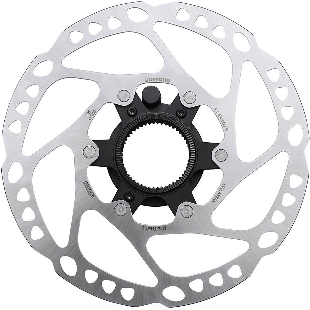 Shimano Steps EM600 CL Disc Rotor - Argent - 203mm, Argent