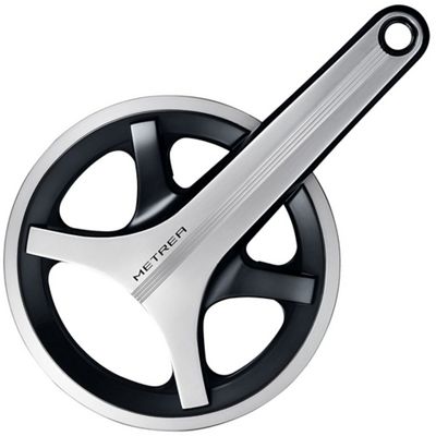 Shimano Metrea U5000 11 Speed Road Chainset - Argent-Noir - 96mm, Argent-Noir