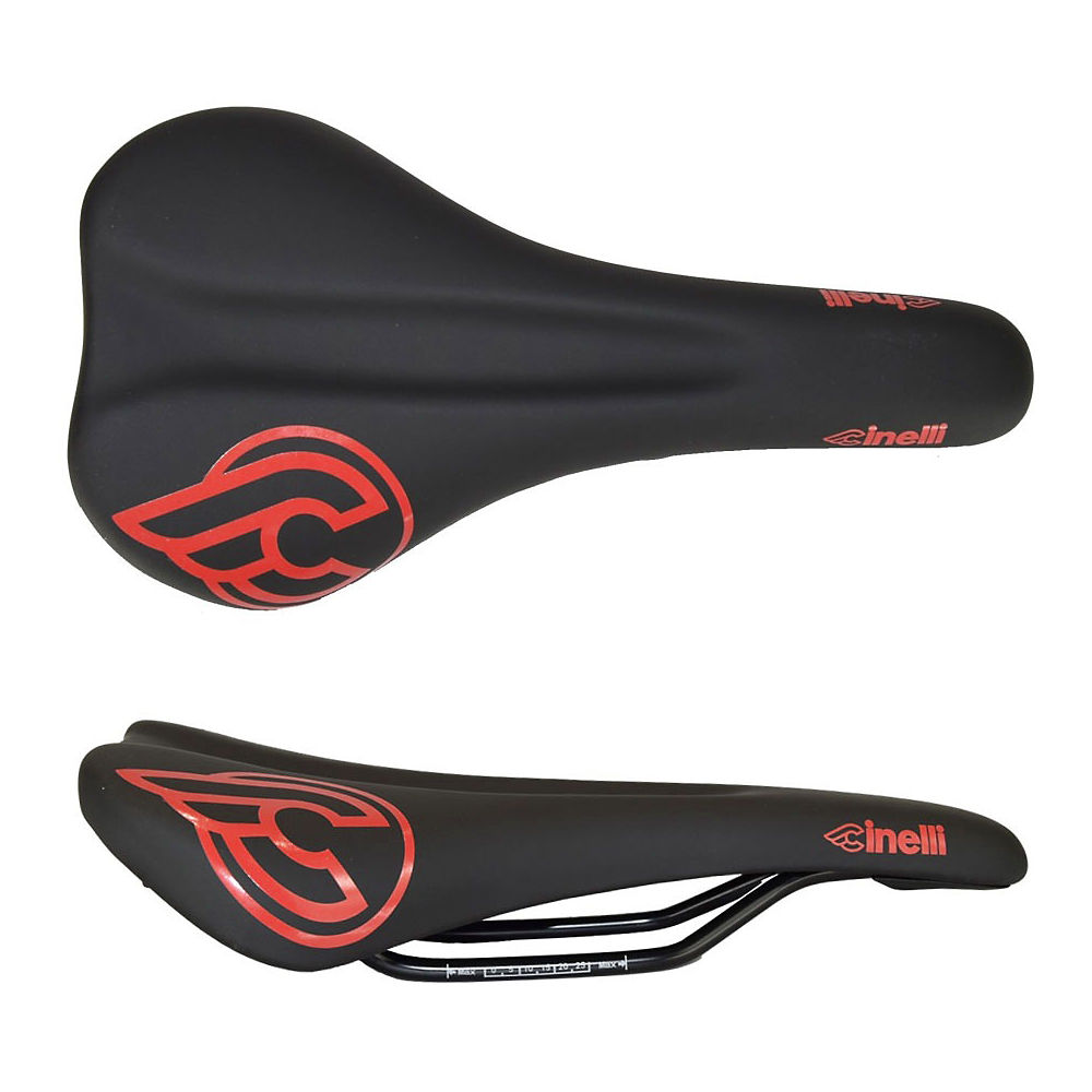 Selle Cinelli Winged - Noir/Rouge - One size, Noir/Rouge