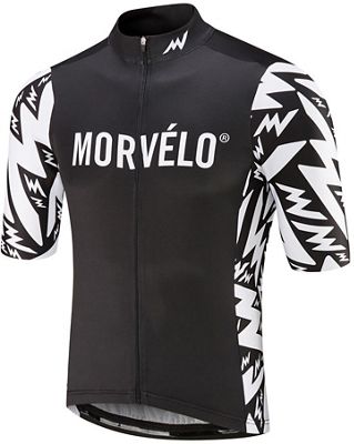 Maillot Morvélo The Unity Standard (manches courtes) - Noir - blanc - XS